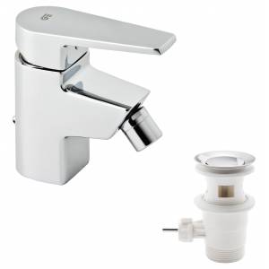 Смеситель для биде с донным клапаном GENEBRE Klip